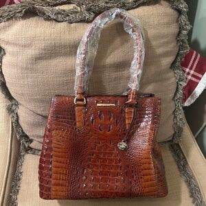 NWT Pecan Brahmin Tote